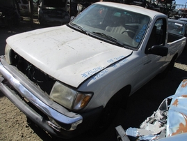 1998 TOYOTA TACOMA WHITE STD CAB 2.4L MT 2WD Z16240